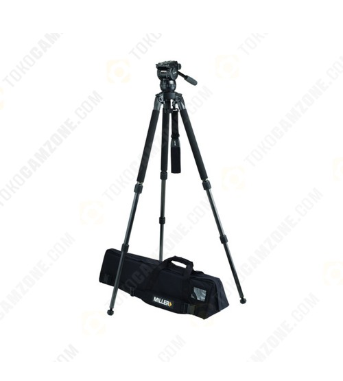 Miller CX8 Fluid Head with Solo 75 2-Stage Alloy Tripod System 
